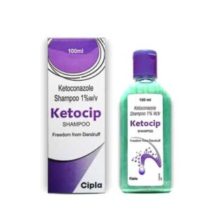 Ketocip Ketoconazole Dandruff Shampoo 100ML by Cipla